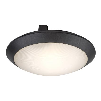 Rabalux - Outdoor ceiling light 1xE27/9W/230V IP65 Ø 30 cm black