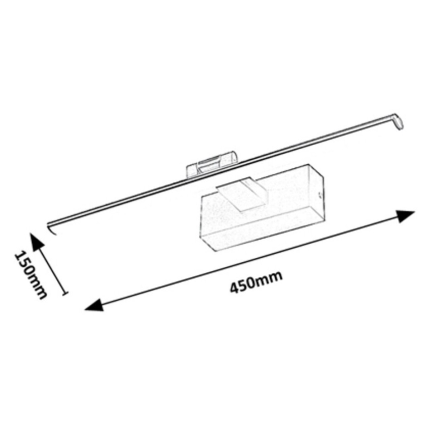 Rabalux - LED Picture light LED/8W/230V 3000K 45 cm