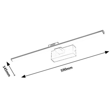 Rabalux - LED Picture light LED/12W/230V 3000K 59 cm
