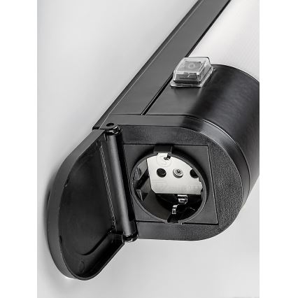 Rabalux - LED Under kitchen cabinet light with a socket LED/17W/230V 4000K IP44 black 57 cm