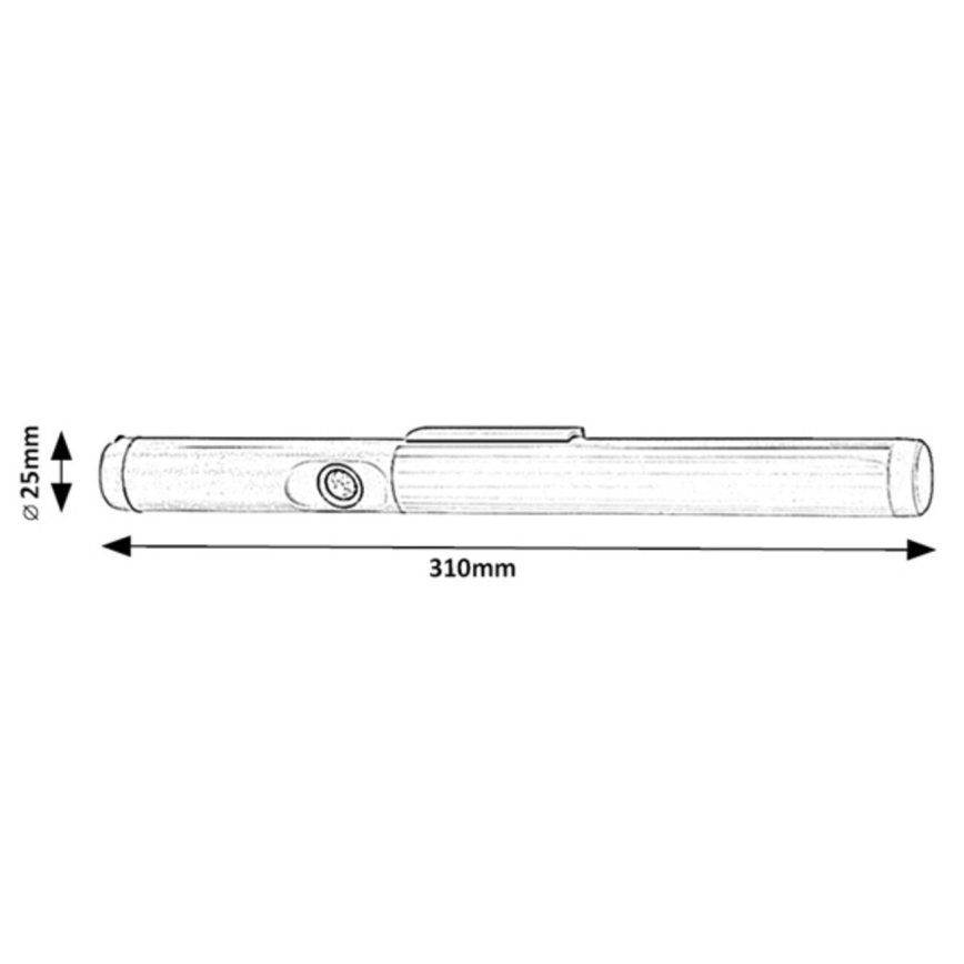 Rabalux - LED Under kitchen cabinet light with sensor LED/3W/3,7V 4000K 1800 mAh