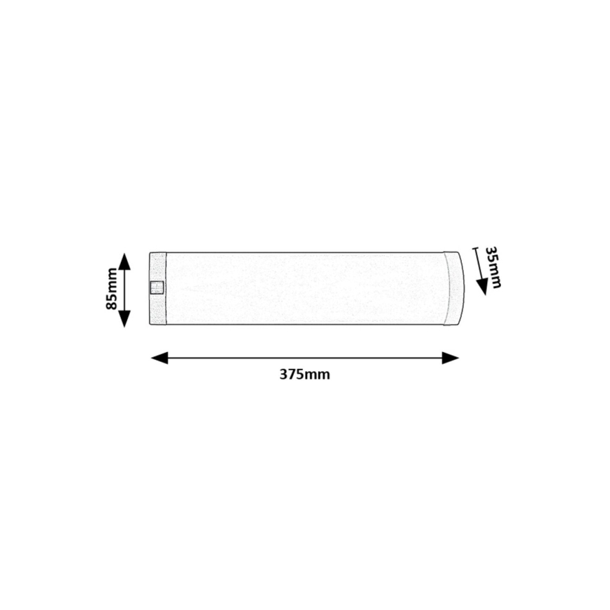 Rabalux - LED Under kitchen cabinet light LED/5W/230V 4000K shiny chrome