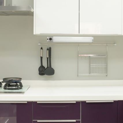 Rabalux - LED Under kitchen cabinet light with a socket LED/8W/230V 4000K 68 cm matte chrome