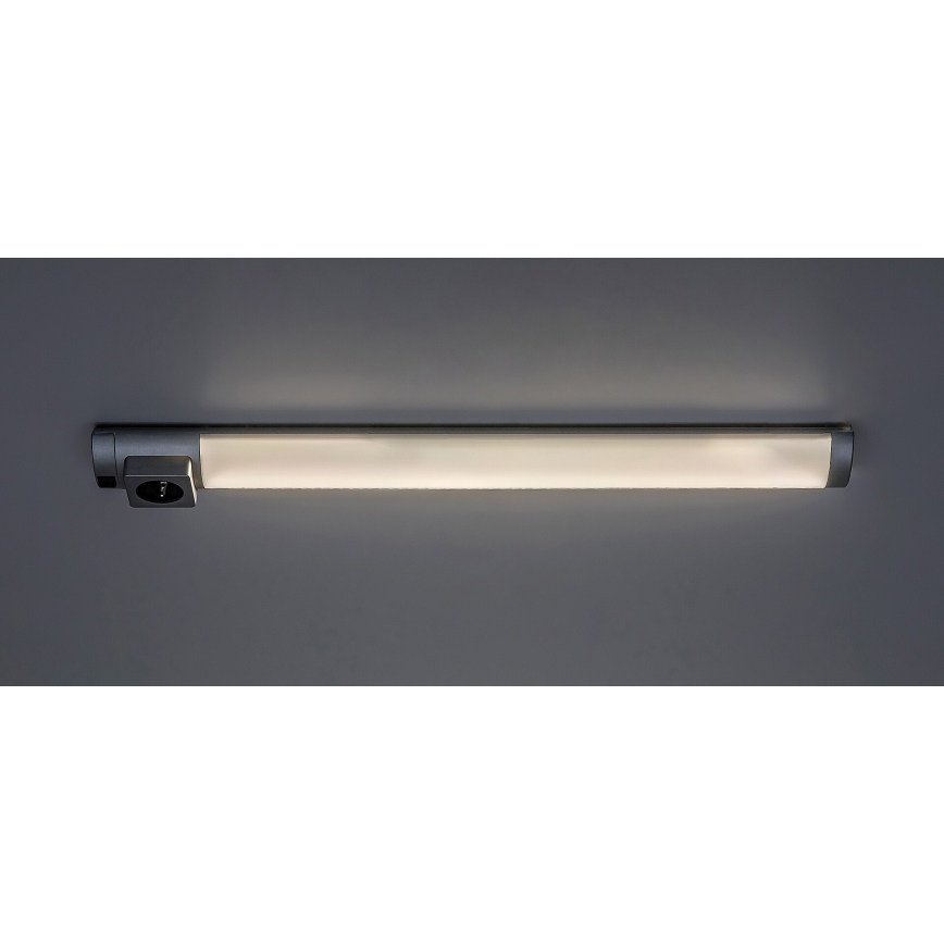 Rabalux - LED Under kitchen cabinet light with a socket LED/8W/230V 4000K 68 cm matte chrome
