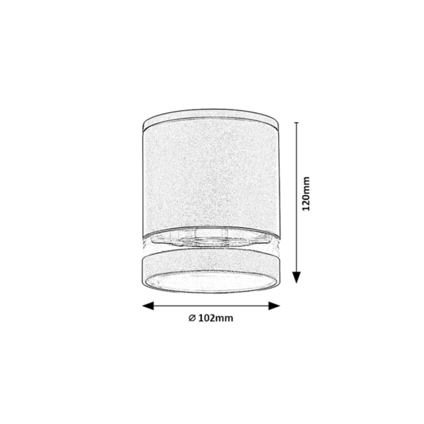 Rabalux - Outdoor spotlight 1xGU10/35W/230V round IP54