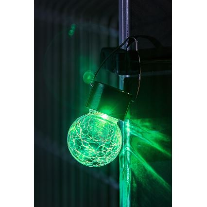 Rabalux - LED RGB Outdoor solar light with switch LED/0,06W 60 mAh IP44