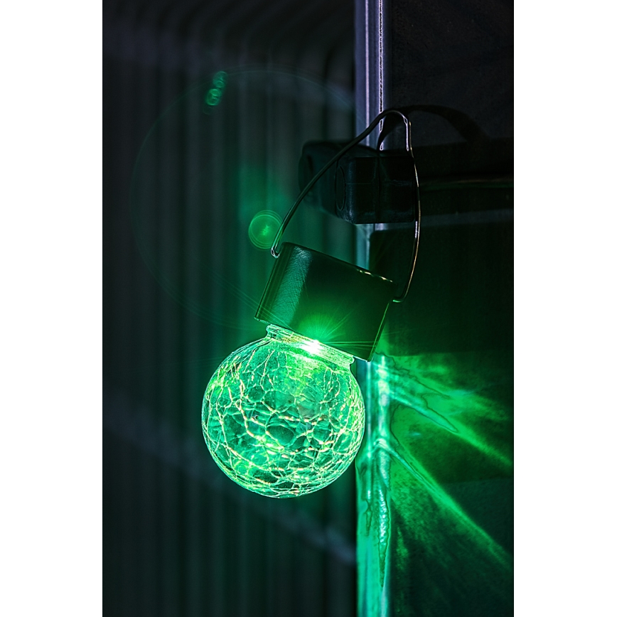 Rabalux - LED RGB Outdoor solar light with switch LED/0,06W 60 mAh IP44