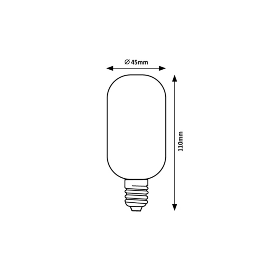 Rabalux - LED Bulb T45 E27/4W/230V 3000K