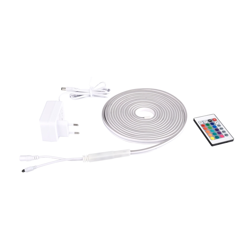 Rabalux - LED RGBW Dimmable strip LED/21W/230V 5 m IP67 + remote control