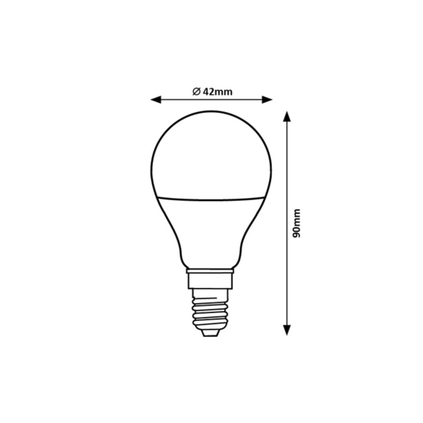 Rabalux - LED Bulb G45 E14/9W/230V 4000K