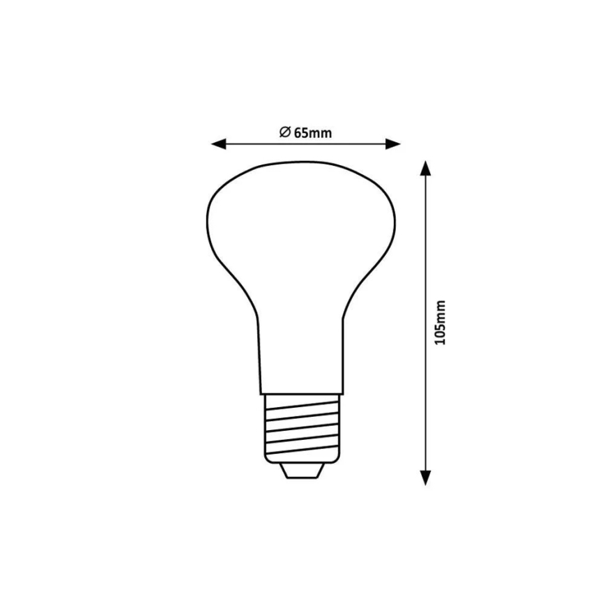 Rabalux - LED Bulb R63 E27/9W/230V 3000K