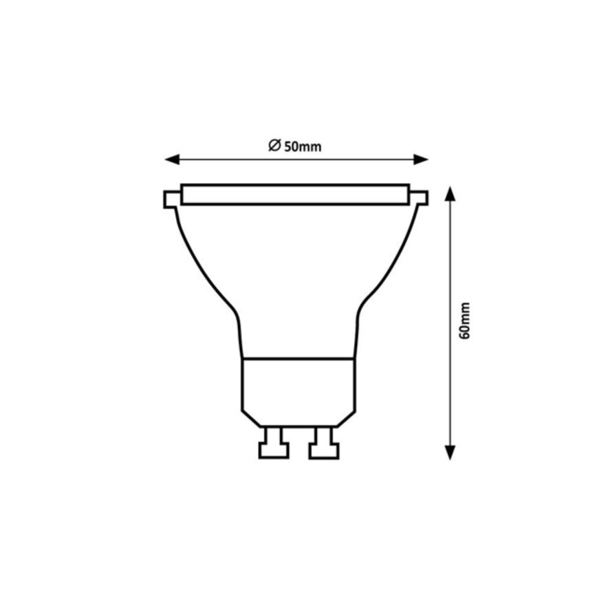 Rabalux - SMD LED Bulb GU10/7W/230V 4000K