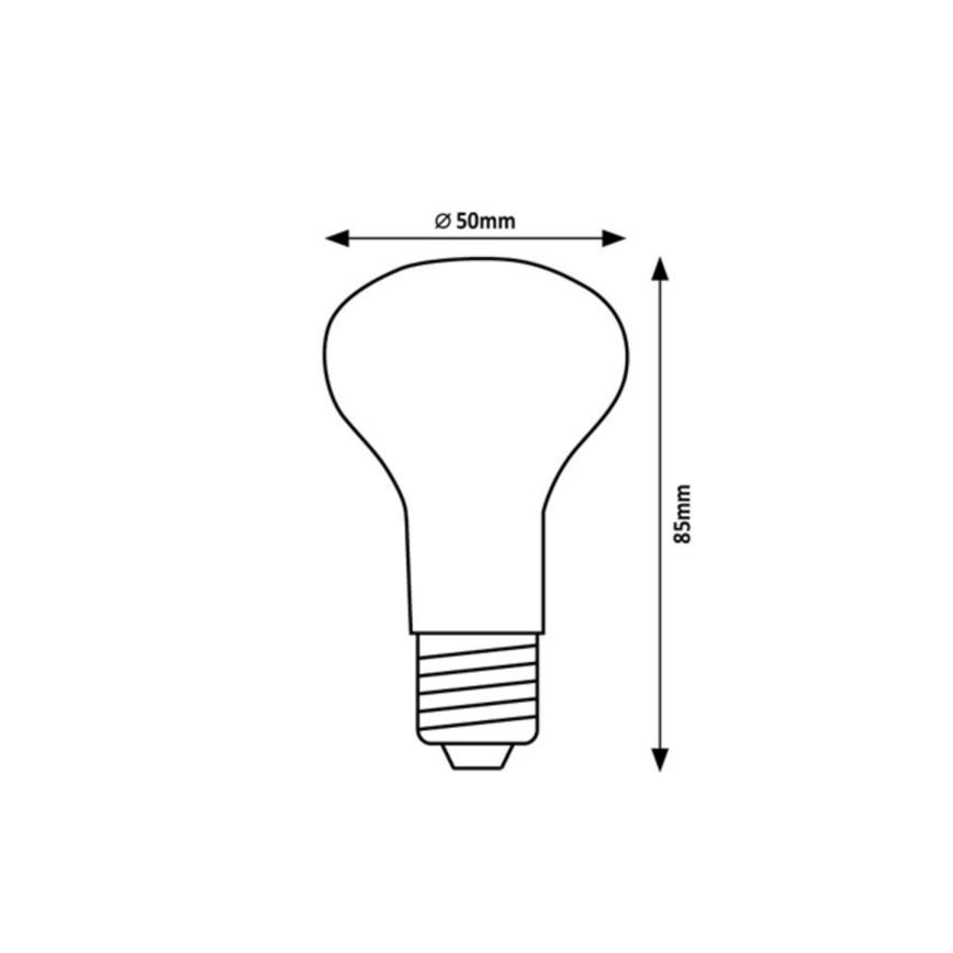 Rabalux - FILAMENT R50 LED Reflector Bulb E14, 4W, 230V, 4000K