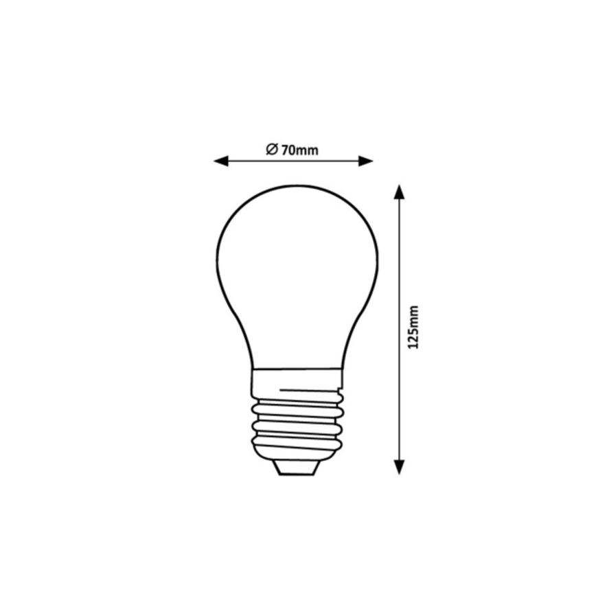 Rabalux - LED Bulb FILAMENT A70 E27/18W/230V 3000K