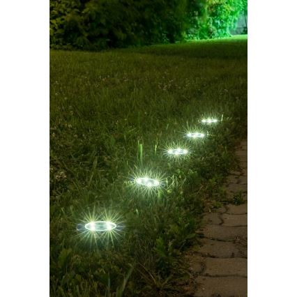 Rabalux - LED Outdoor solar light with sensor LED/0,24W/1xAA 400 mAh black IP44