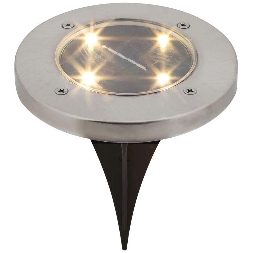 Rabalux - LED Outdoor solar light with sensor LED/0,24W/1xAA IP44 black