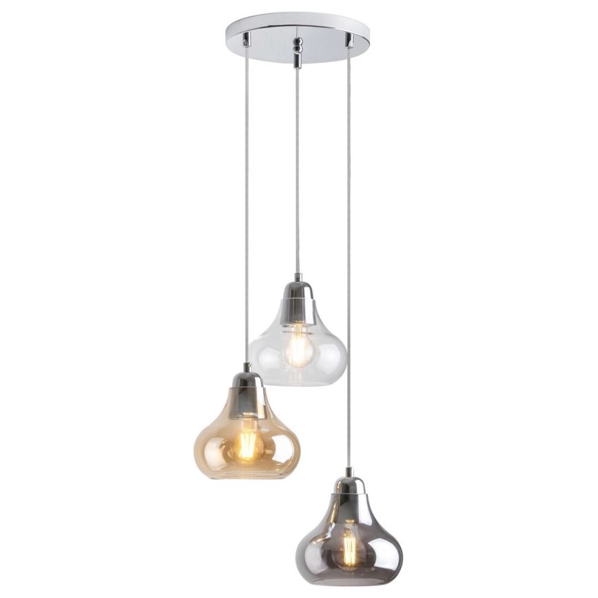 Rabalux - Chandelier on a string 3xE27/60W/230V