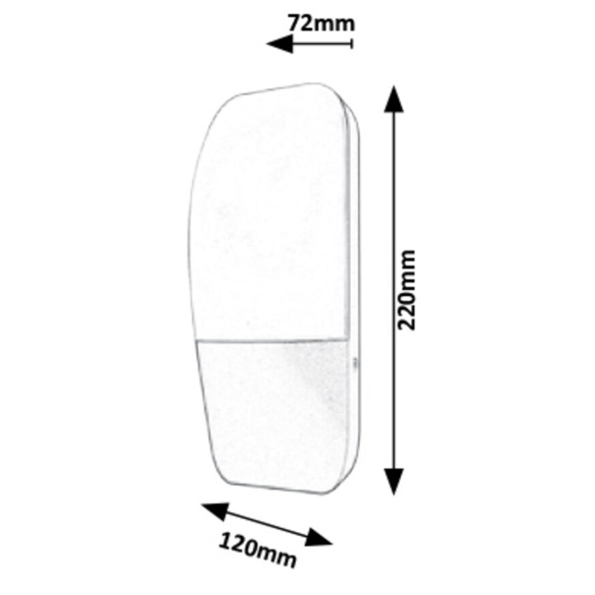 Rabalux - LED Outdoor wall light LED/10W/230V IP65 800lm 4000K