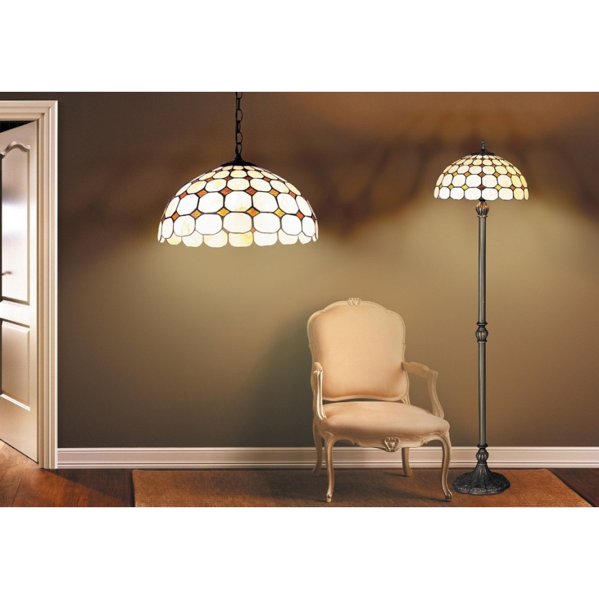 Rabalux - Tiffany stained glass chandelier on a chain 2xE27/60W/230V