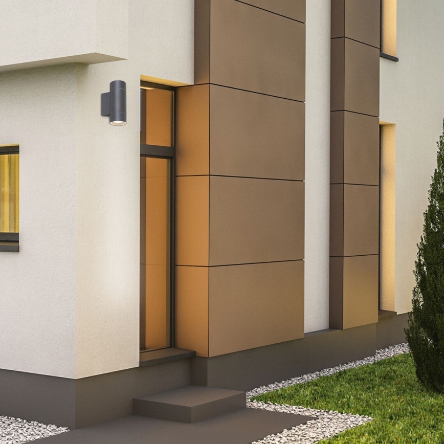Rabalux - Outdoor wall light 2xGU10/10W/230V IP54 grey