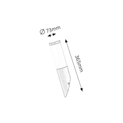 Rabalux - Outdoor wall light 1xE27/25W/230V IP44