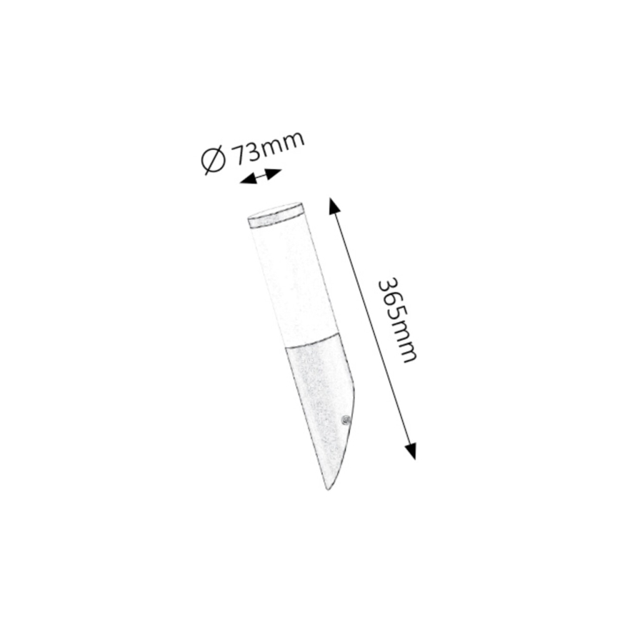 Rabalux - Outdoor wall light 1xE27/25W/230V IP44