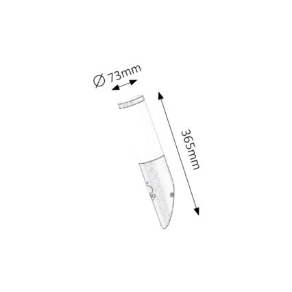 Rabalux - Outdoor wall light with sensor 1xE27/25W/230V IP44
