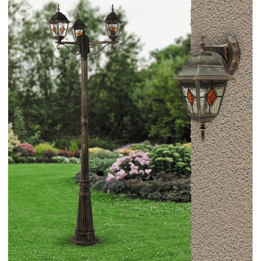 Rabalux - Outdoor lamp 3xE27/60W/230V