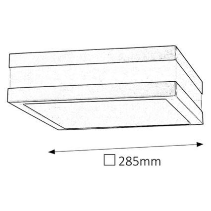 Rabalux - Outdoor wall light 2xE27/11W/230V IP44