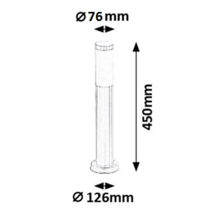 Rabalux - Outdoor lamp 1xE27/25W IP44