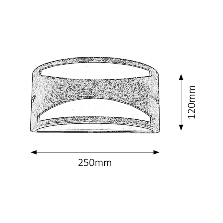 Rabalux - Outdoor wall light 1xE27/60W/230V IP54