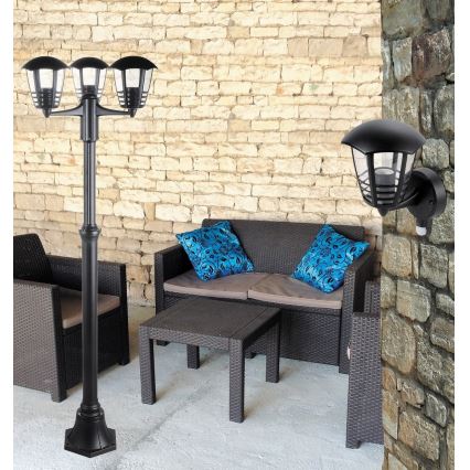 GARDEN - Outdoor lamp 3xE27/60W/230V IP44 1,9 m