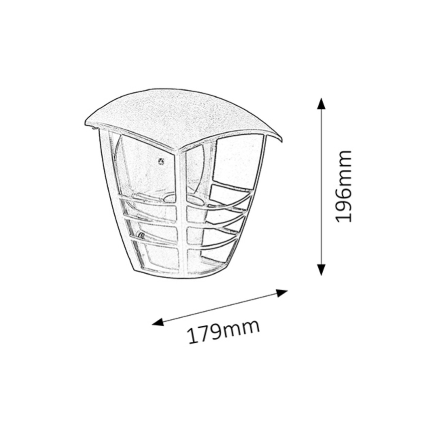 Rabalux - Outdoor wall light 1xE27/60W/230V