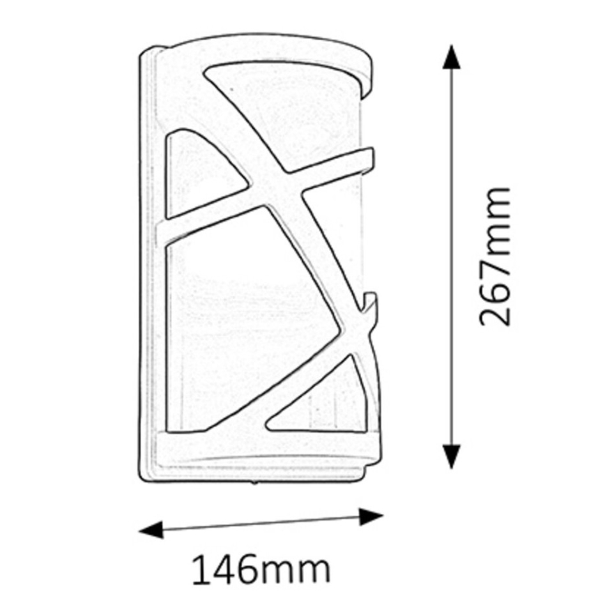 Rabalux - Outdoor wall light 1xE27/40W