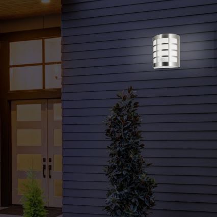 Rabalux 8800 - Outdoor wall light with sensor SEVILLA 1xE27/11W/230V IP44