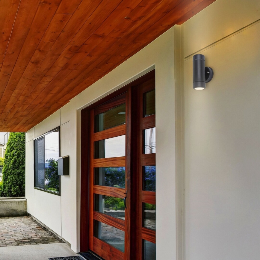 Rabalux - Outdoor wall light 2xGU10/10W/230V IP44 black