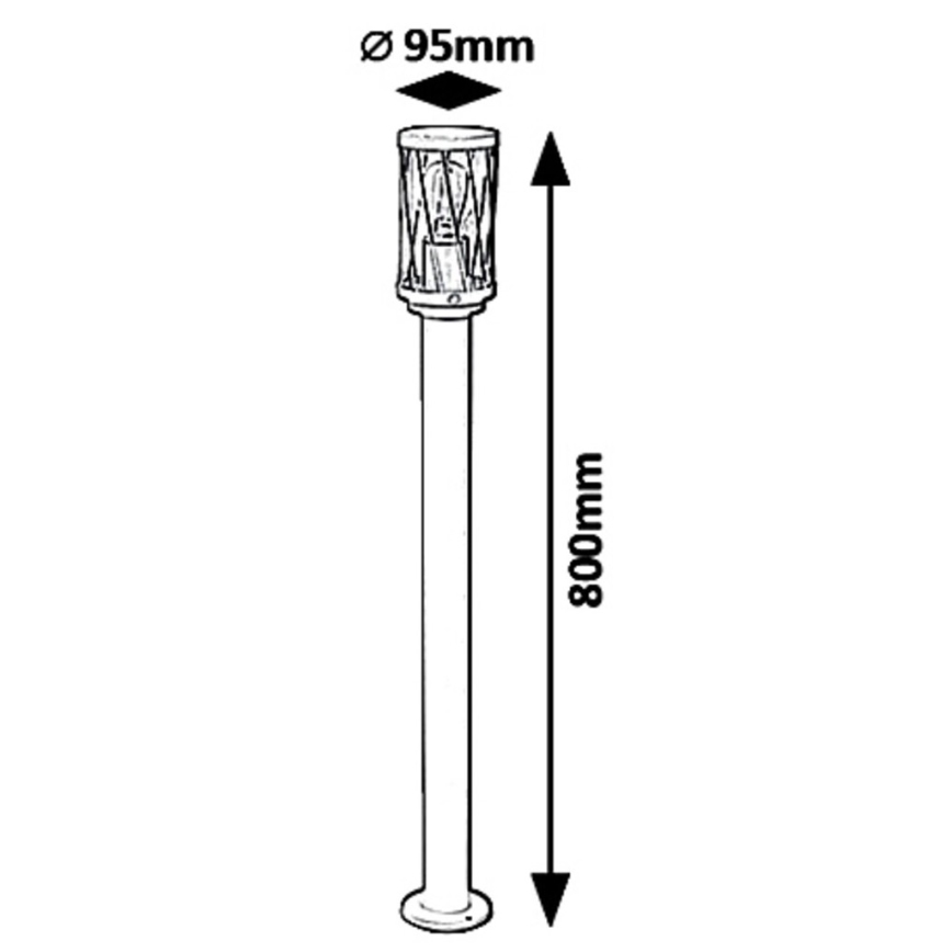 Rabalux - Outdoor lamp 1xE27/40W/230V IP44