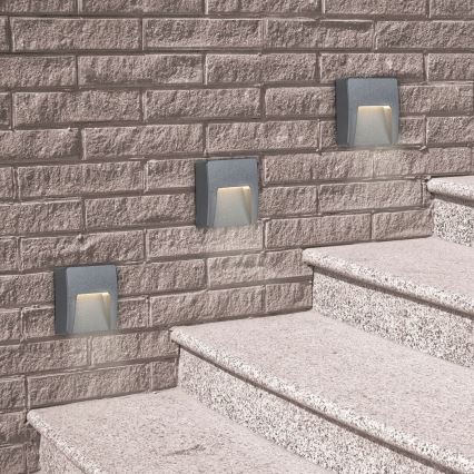 Rabalux - LED Outdoor wall light LED/3W/230V IP65