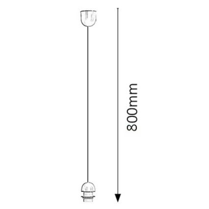 Rabalux - Power cable 1xE27/60W/230V