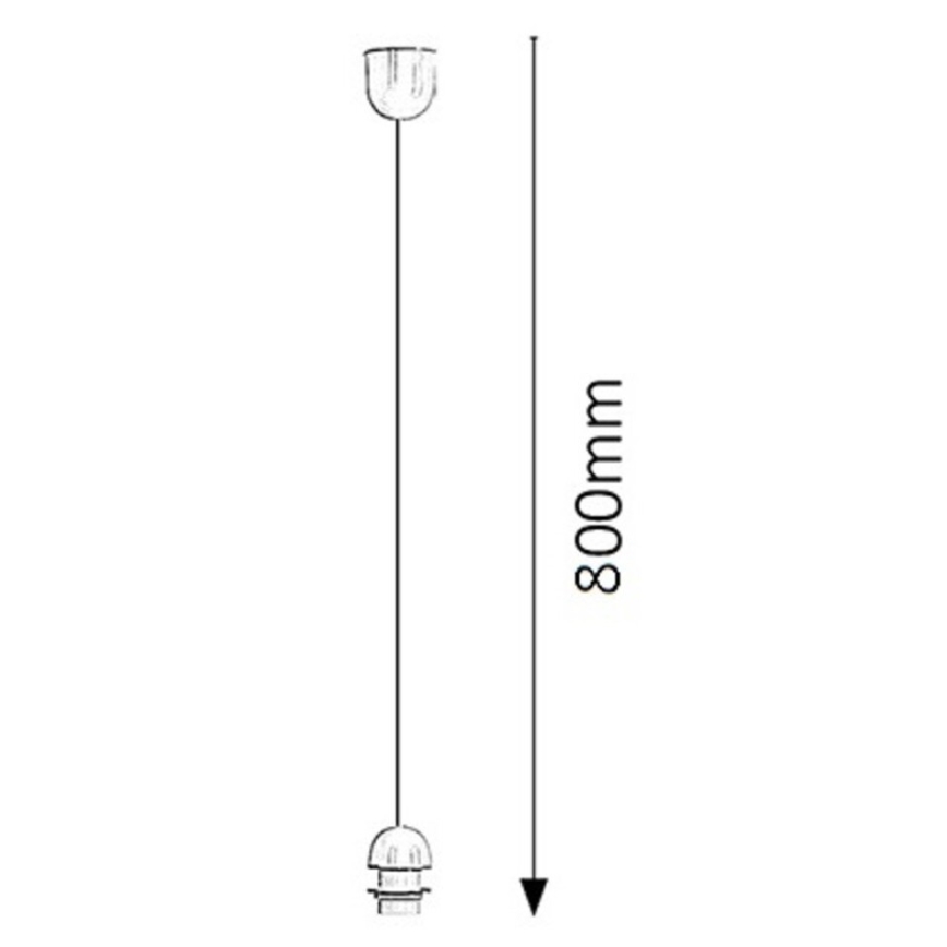 Rabalux - Power cable 1xE27/60W/230V