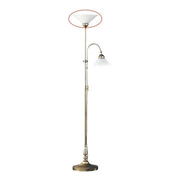 Rabalux 9934 - Replacement glass for floor lamp MARIAN E27