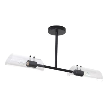 Rabalux - Bathroom chandelier on a pole 2xE14/12W/230V IP44 black