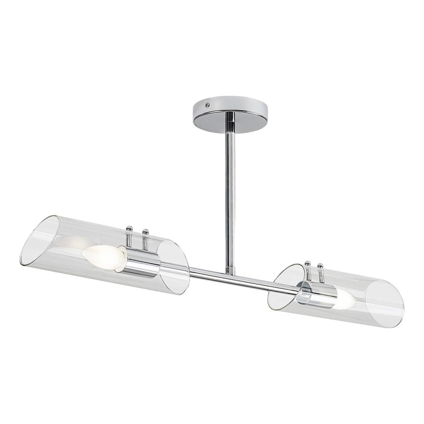 Rabalux - Bathroom chandelier on a pole 2xE14/12W/230V IP44 shiny chrome