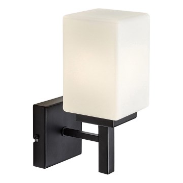 Rabalux - Bathroom wall light 1xE14/10W/230V IP44 black