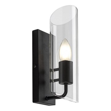 Rabalux - Bathroom wall light 1xE14/12W/230V IP44 black