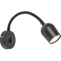 Rabalux - Black wall-mounted spotlight 1x GU10/15W/230V