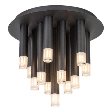 Rabalux - Ceiling light 13xG9/5W/230V, black, dia. 34 cm