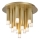 Rabalux - Ceiling light 13xG9/5W/230V, gold, Ø 34 cm