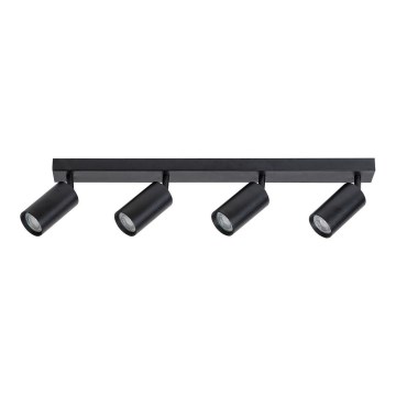 Rabalux - Ceiling spotlight 4xGU10/25W/230V black
