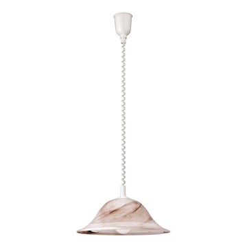 Rabalux - Chandelier 1x E27/60W/230V with alabaster glass